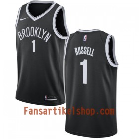 NBA Brooklyn Nets Trikot DAngelo Russell 1 Nike 2017-18 Schwarz Swingman - Herren